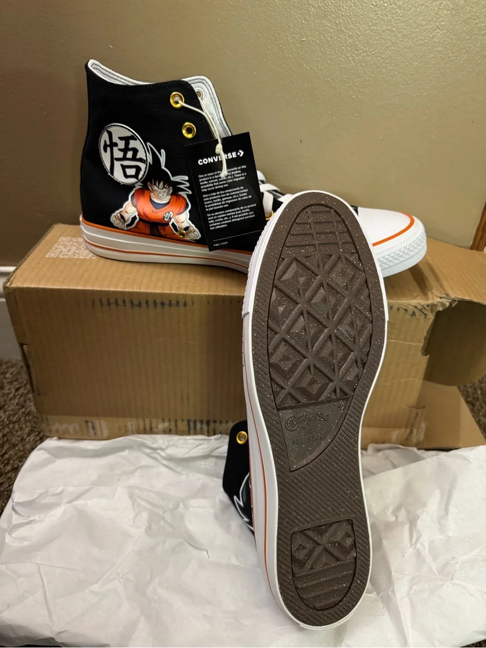 Men’s High-Top Dragon Ball Z Converse